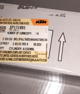 CYLINDER ASSEMBLY MASTER FRONT KTM  - JP131881