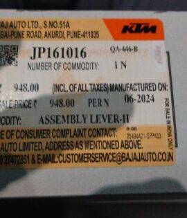 ASSEMBLY LEVER-HOLDER LH KTM  - JP161016