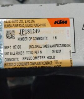 SPEEDOMETER HOLDER BACKCOVER KTM  - JP181249