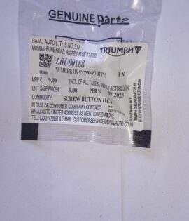 SCREW BUTTON HEAD STEP M6X1 TRIUMPH -LBU00188
