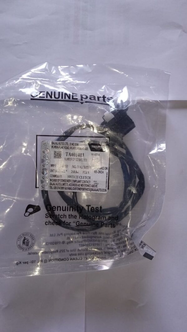 SWITCH CLUTCH TRIUMPH -TA401403 - Image 2