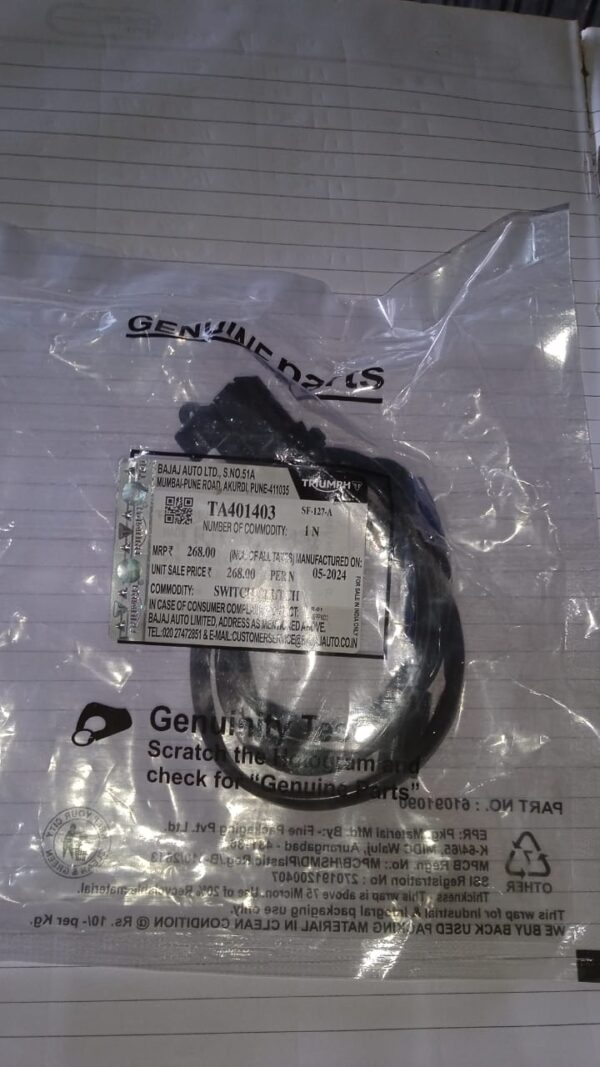 SWITCH CLUTCH TRIUMPH -TA401403