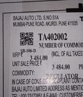 REGULATOR TRIUMPH -TA402002