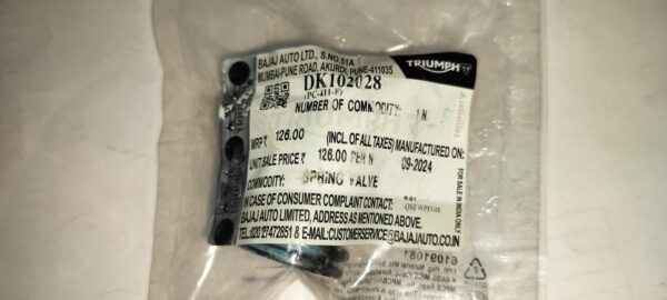 SPRING VALVE -DK102028