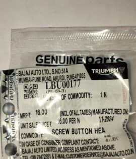 SCREW BUTTON HEAD M5X0.8 -LBU00177