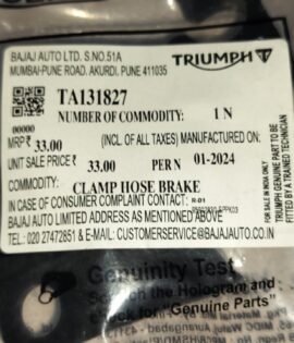 CLAMP HOSE BRAKE -TA131827