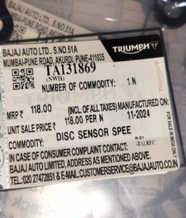 DISC SENSOR SPEED FRONT -TA131869
