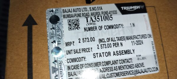 STATOR ASSEMBLY -TA351005