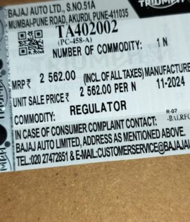 REGULATOR -TA402002