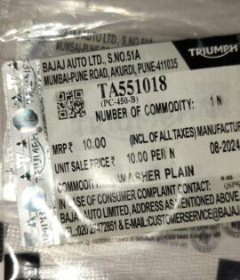 WASHER PLAIN -TA551018