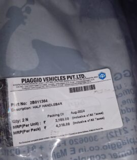 VESPA-HALF HANDLEBAR-2B011364