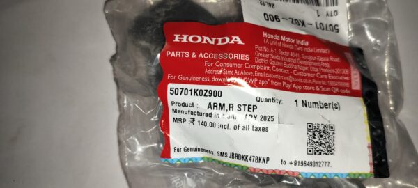 HONDA AR, R. MAIN STEP  - 50701-K0Z-900