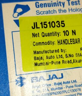 BAJAJ -HANDLEBAR WEIGHT -JL151035