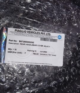 VESPA-HANDLEBAR COVER BLACK -S67269500XN2